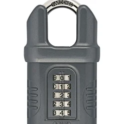 Abus KODEHÆNGELÅS 158CS/65 HÆNGELÅS 65 MM GRÅ 1 STK^ Hængelåse