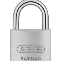 Abus 64TI/40 HÆNGELÅS 62X40X15 MM SØLV 2 STK^ Hængelåse