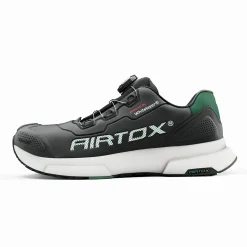 Airtox FORMULA FL44 SIKKERHEDSSKO SORT/MILITÆRGRØNT 38 Hot