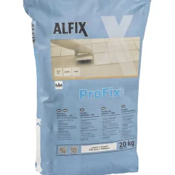Alfix PROFIX FLISEKLÆB 20 KG LYSEGRÅ^ Fliseklæb & Fugemasse
