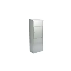 Allux 600 INKL. CYLINDERLÅS PAKKEPOSTKASSE GALVANISERET^ Postkasser & Standere