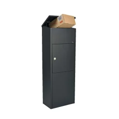 Allux 600 PAKKEPOSTKASSE SORT^ Postkasser & Standere