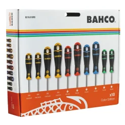 Bahco SKRUETRÆKKERSÆT 10 DELE^ Skruetrækkere