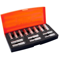 Bahco TOPNØGLESÆT 3/8" 14 DELE^ Fastnøgle