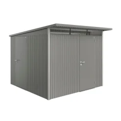 Biohort AVANTGARDE A5 REDSKABSRUM KVARTSGRÅ METALLIC 5,72 M2 Outlet