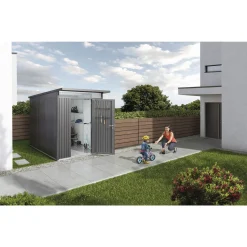 Biohort AVANTGARDE A3 REDSKABSRUM SØLV METALLIC 5,4 M² Discount