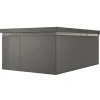 Biohort CASANOVA CASANOVA REDSKABSRUM MØRKEGRÅ METALLIC 27,09 M2 New