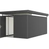 Biohort CASANOVA CASANOVA REDSKABSRUM MØRKEGRÅ METALLIC 17,49 M2 Hot
