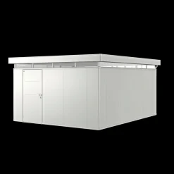 Biohort CASANOVA CASANOVA REDSKABSRUM KVARTSGRÅ METALLIC 22,79 M2^ Stålskure