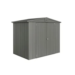 Biohort EUROPA STR. 3 REDSKABSRUM KVARTSGRÅ METALLIC 3,81 M2^ Stålskure