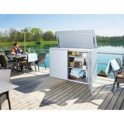 Biohort HIGHBOARD STR. 200 HYNDEBOKS SØLV METALLIC^ Hyndebokse