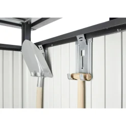 Biohort HIGHLINE H3 REDSKABSRUM MØRKEGRÅ METALLIC 6,46 M2 New