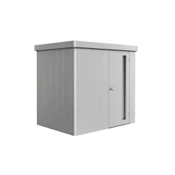 Biohort NEO 1B STANDARD DØR REDSKABSRUM SØLV METALLIC 3,61 M2^ Stålskure