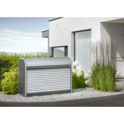 Biohort STOREMAX STR. 120 REDSKABSRUM KVARTSGRÅ METALLIC 0,85 M2 Discount