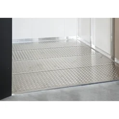 Biohort TILBEHØR STR. 3X2 GULVPANEL ALUMINIUMSGRÅ^ Stålskure