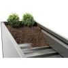 Biohort TILBEHØR 1X0,5 MELLEMHYLDE MØRKEGRÅ METALLIC 4 X 108 X 62 CM^ Højbede & Plantekasser