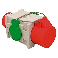 BLUE ELECTRIC 2X230V - 1X400V CEE FORGRENER RØD Outlet