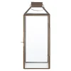 Boliginteriør BOLIGINTERIØR LANTERNE H 35 CM ANTIK MESSING LOOK^ Boligindretning