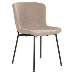 Boliginteriør BOLIGINTERIØR LAURA SPISESTOL BEIGE/SORT 83 X 48 X 59 CM Hot