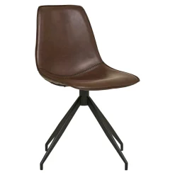 Boliginteriør BOLIGINTERIØR LEA SPISESTOL BRUN/SORT 86 X 48 X 56 CM^ Bolig Møbler