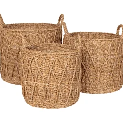 Boliginteriør BOLIGINTERIØR LUNA KURVESÆT NATUR H28/H32/H36 CM^ Boligindretning