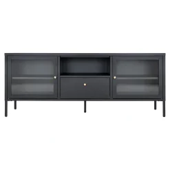 Boliginteriør BOLIGINTERIØR NELA TV-BÆNK SORT 60 X 160 X 35 CM^ Bolig Møbler