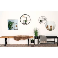 Boliginteriør BOLIGINTERIØR OLIVIA BÆNK SORT 100 X 36 CM^ Bolig Møbler