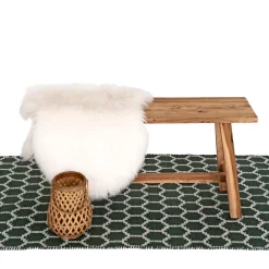 Boliginteriør BOLIGINTERIØR SOFIE BÆNK TEAK 25 X 90 CM^ Bolig Møbler