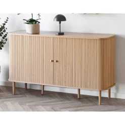 Boliginteriør BOLIGINTERIØR STINE SKAB NATUR 79 X 40 X 140 CM^ Bolig Møbler