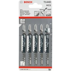 Bosch T144D STIKSAVKLINGE 5 STK^ Tilbehør Elværktøj