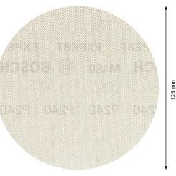 Bosch EXPERT M480 SLIBEBLAD Ø125 MM 240 5 STK New
