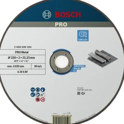 Bosch LIGE, 3MM SKÆRESKIVE 230MM 1 STK Online