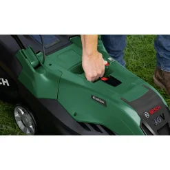 Bosch PLÆNEKLIPPER AKKU 36,0 V MED BATTERI OG LADER^ Plæneklippere