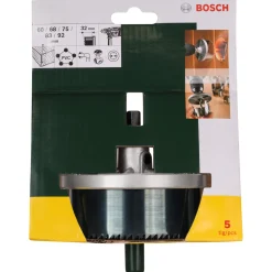 Bosch PROMOLINE SAVKRANSSÆT Ø60-92 MM 5,0 STK^ Tilbehør Elværktøj