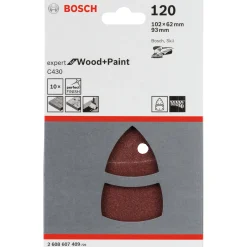 Bosch REDWOOD SLIBEARK 120 10 STK^ Tilbehør Elværktøj