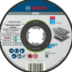 Bosch TILBEHØR X-LOCK STDI SKÆRESKIVE 125MM 10 STK Hot