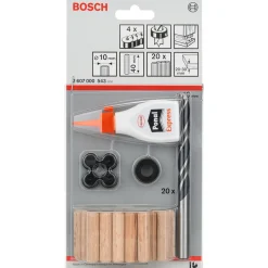 Bosch TRÆBORSÆT 10X40 MM 27 DELE^ Dybler & Plugs
