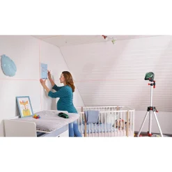 Bosch UNIVERSAL UNIVERSALLEVEL 2 M/STATIV KRYDSLASER 10,0 M^ Måleværktøj
