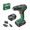 Bosch UNIVERSALIMPACT 18V-60 SLAGBOREMASKINE AKKU MED BATTERI OG LADER^ Bore- & Skruemaskiner
