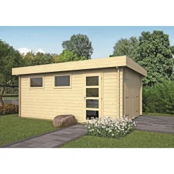 BYGNORDIC ASLAUG HYTTE 18,6 M2^ Carporte