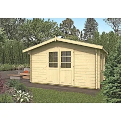 BYGNORDIC UNE INKL. TAGSHINGELS HYTTE 10,7 M2 New