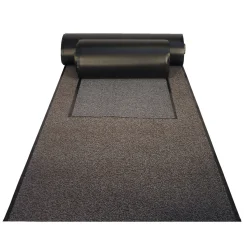 Clean Carpet CC-1100 SMUDSMÅTTE 130 X 200 CM LYS GRÅMELERET Outlet