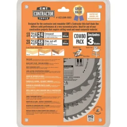 CMT Z24-48-48 W C RUNDSAVKLINGESÆT 216X30 MM New