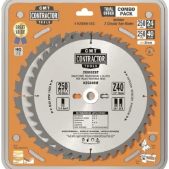 CMT Z24-40 W C RUNDSAVKLINGESÆT 250X30 MM^ Tilbehør Elværktøj