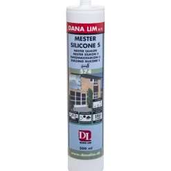 Dana Lim MESTERSILICONE S 574 FUGEMASSE 300 ML TRANSPARENT^ Fugemasser