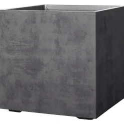 Deroma MILLENIUM 208-620 PLANTEKASSE PLASTIK ANTRACITGRÅ 49X49X49CM Discount