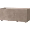 Deroma MILLENIUM 208-612 PLANTEKASSE PLASTIK SANDSTEN L59 CM^ Havekrukker