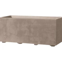 Deroma MILLENIUM 208-612 PLANTEKASSE PLASTIK SANDSTEN L59 CM^ Havekrukker