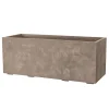 Deroma MILLENIUM 208-614 PLANTEKASSE PLASTIK SANDSTEN L99 CM