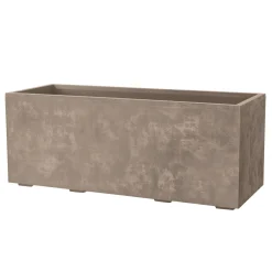 Deroma MILLENIUM 208-614 PLANTEKASSE PLASTIK SANDSTEN L99 CM